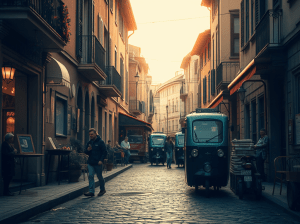 Una foglia autunnale con un piccolo cuore intagliato, simbolo di un cuore leggero e stanco.
